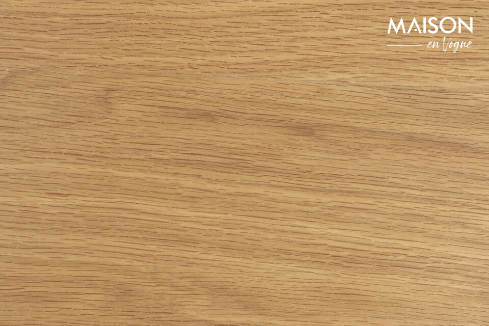 Beistelltisch aus beigem Holz Groove - 12
