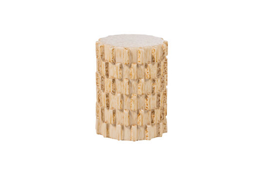 Beistelltisch Ø35x45 cm Keramik sand Axu ohne jede Grenze