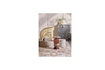Miniaturansicht Beistelltisch Ø37 cm Knochen und MDF Schwarz/Weiß Neva 3
