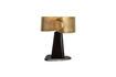 Miniature Belt black and gold metal table lamp 4