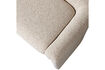 Miniature Bench 160 cm Beige Fabric Zone 6