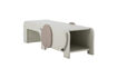 Miniature Bench L110 cm Grey MDF Ferdinand 5