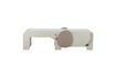 Miniature Bench L110 cm Grey MDF Ferdinand 6