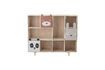 Miniature Bibliothèque en bois de paulownia multicolore Calle 1