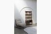 Miniature Bibliothèque et étagère en bois de frêne massif Marron Rise 2