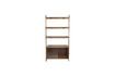 Miniature Bibliothèque et étagère en bois de frêne massif Marron Rise 4