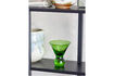 Miniatura Bicchiere da cocktail set di 4 in vetro verde Corliss 2