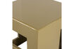 Miniatuur Bijzettafel 40x40 cm MDF Honinggeel Modern 5