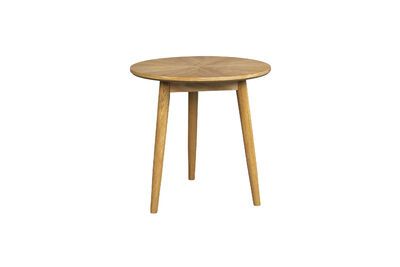 Bijzettafel bruin hout Fabio