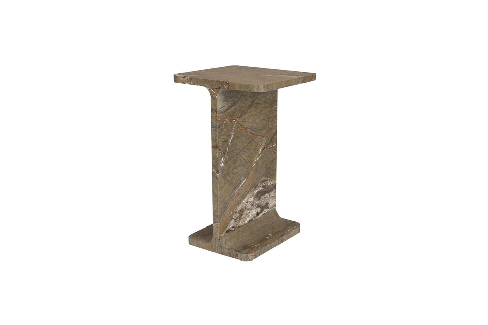 Bijzettafel bruin marmer Satpura DutchBone