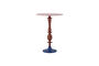 Miniatuur Bijzettafel D37xH52 cm rood aluminium Annan Productfoto