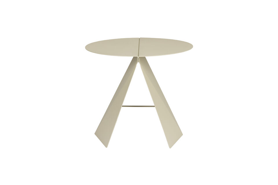 Bijzettafel Foldy Beige Zuiver