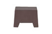 Miniatuur Bijzettafel laag fiberclay bruin betonlook Zina 3