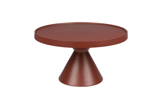 Bijzettafel van aluminium Marsala rood Floss Productfoto