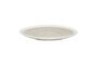 Miniature Biscotti dark beige porcelain plate Clipped