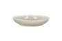 Miniature Biscotti dark beige porcelain soup plate Clipped