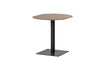 Miniatuur Bistro tafel tussenstuk 80x74 cm eiken transparant Tablo 1