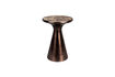 Miniature Black aluminium side table Mount 1