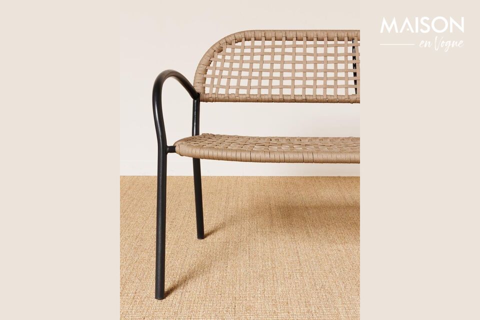 Discover the timeless elegance of our metal bench seat