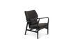 Miniature Black ash wood armchair Peggy 1