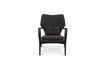 Miniature Black ash wood armchair Peggy 3