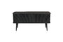 Miniature Black Barbier Wooden Sideboard Clipped