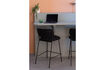 Miniature Black bouclé dining chair Jolien 3