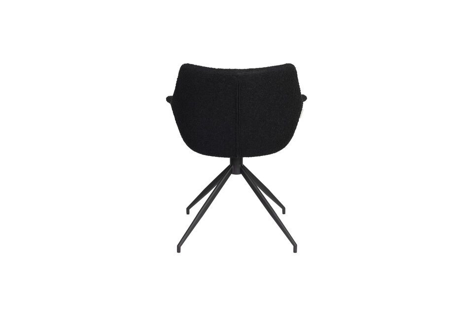 Its swivel base is not only stylish but increases flexibility of movement