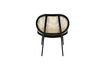 Miniature Black fabric armchair Spike 14