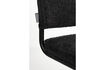 Miniature Black fabric chair Ridge Soft 9