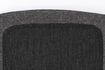 Miniature Black fabric cushion Vondel 10