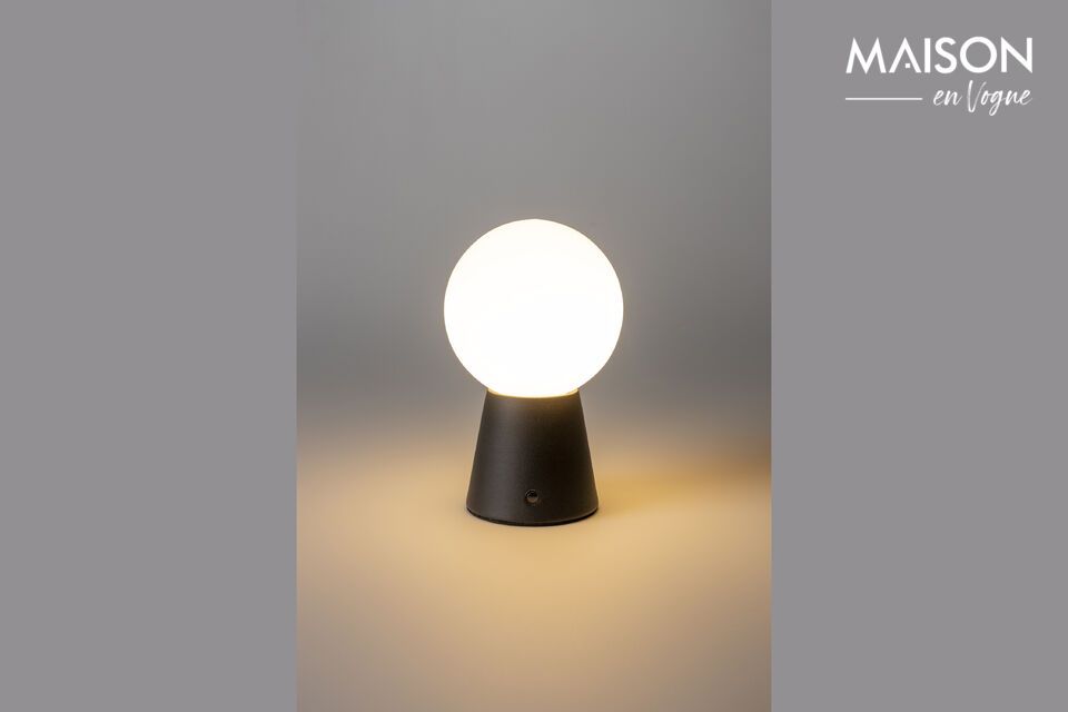 Discover the versatility and elegance of our black metal table lamp
