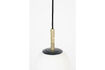 Miniature Black glass pendant 18 cm Orion 10