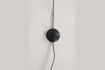 Miniature Black iron floor lamp Buckle Head 4
