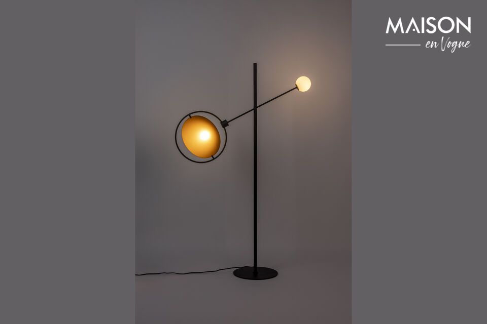 Transform your lighting with the Sirius adjustable floor lamp.