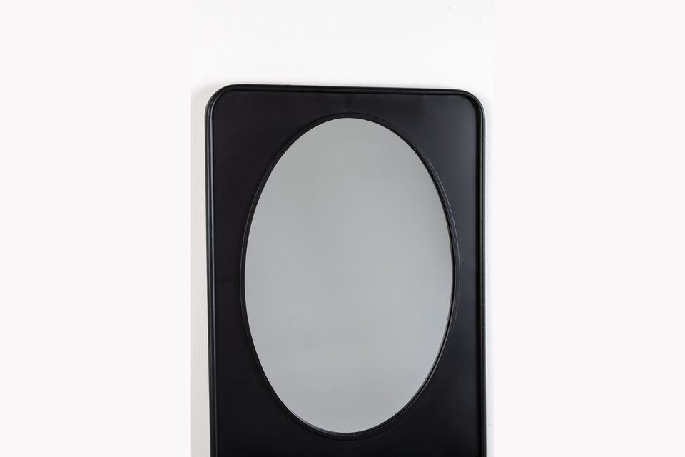 Not only does this aesthetically pleasing mirror offer an ideal surface for your final touches