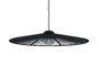 Miniature Black iron pendant light Belle Pendant Clipped