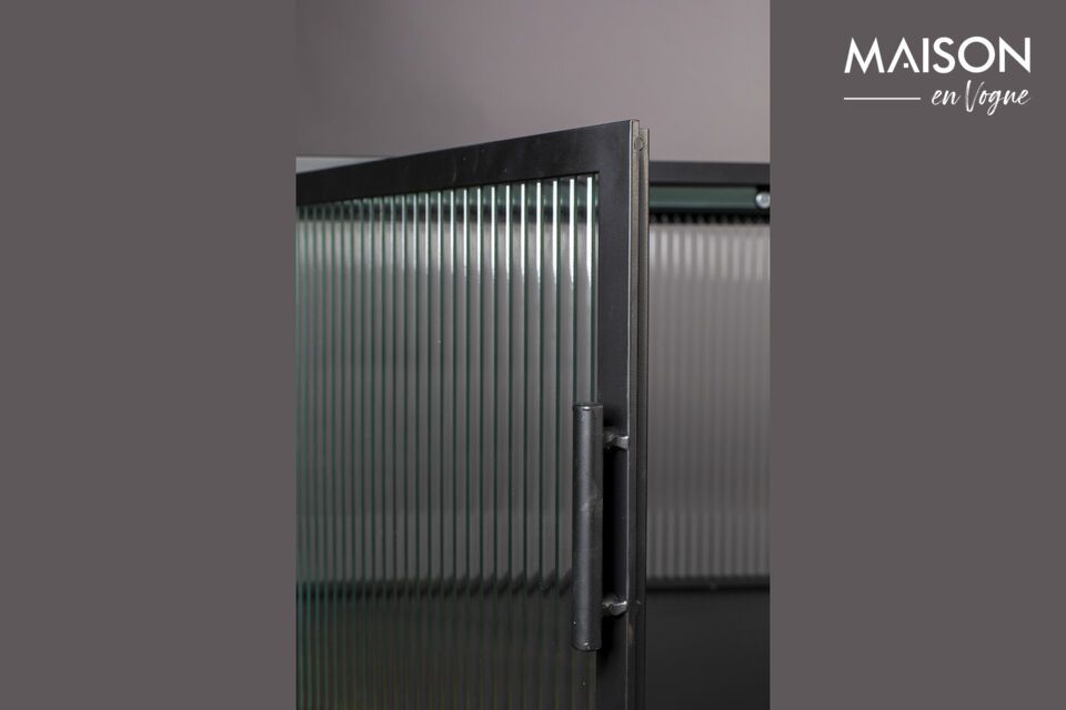 Discover the Boli black iron sideboard