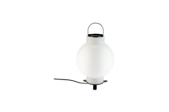 Black iron table lamp Nomad Clipped