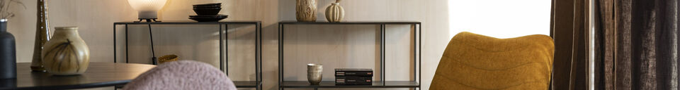Material Details Black iron table lamp Nomad