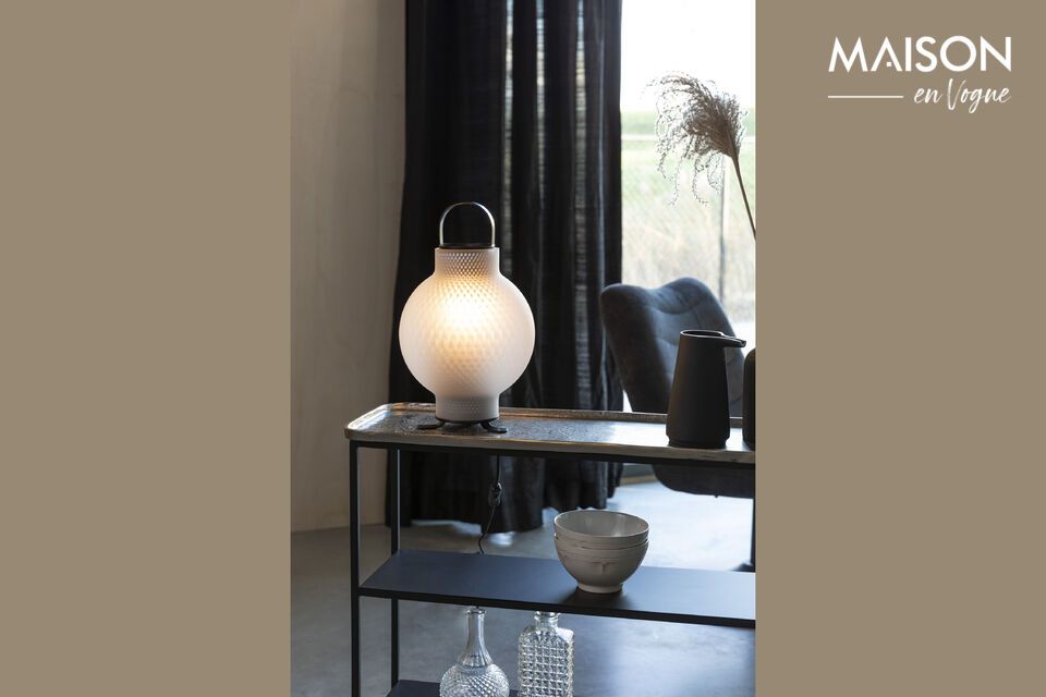 This modern lamp