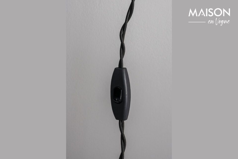 Made from high-quality iron and finished in a timeless black color