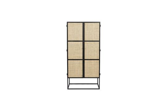 Black metal double wardrobe Guuji Clipped