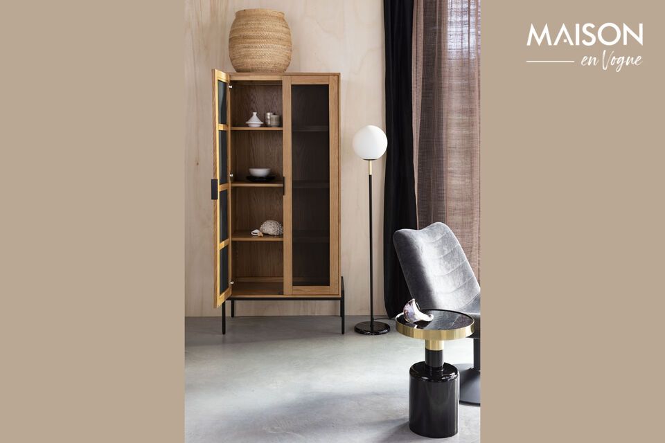 Discover the Orion floor lamp, a perfect marriage of modern elegance and functionality