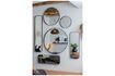 Miniature Black metal mirror Doutzen 2