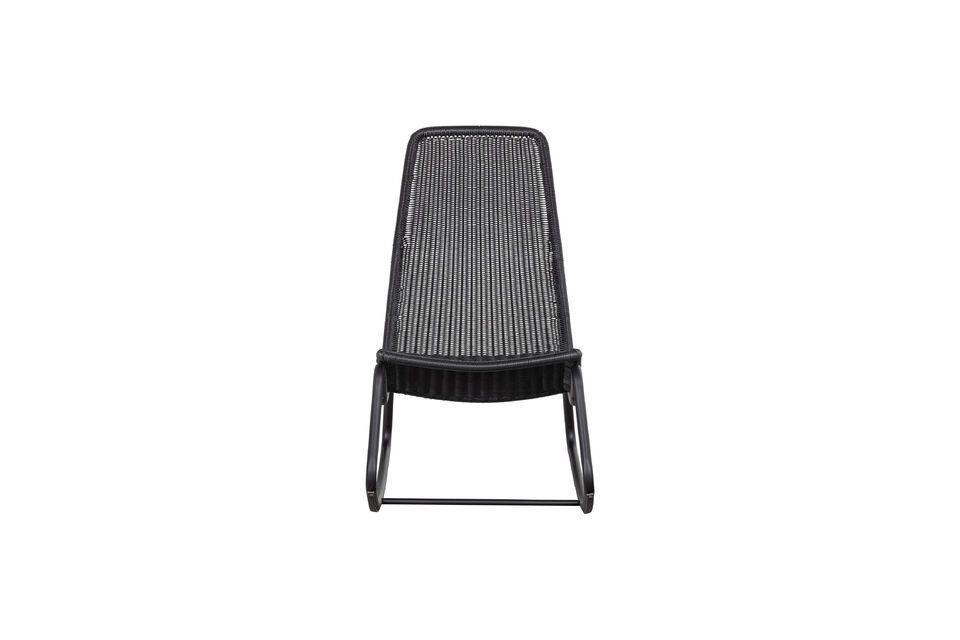 Black metal rocking chair Tom Woood