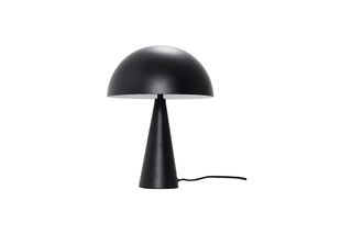 Black metal table lamp Mush