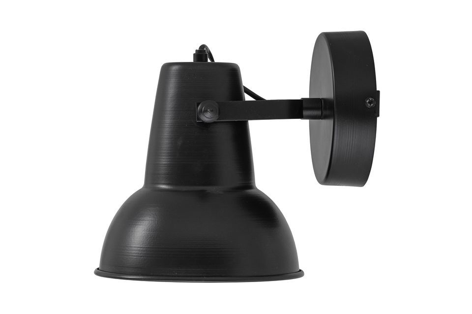 The Nikos wall lamp from Bloomingville is a black metal lamp