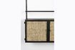 Miniature Black metal wall shelf Guuji 7