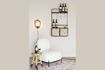 Miniature Black metal wall shelf Guuji 3